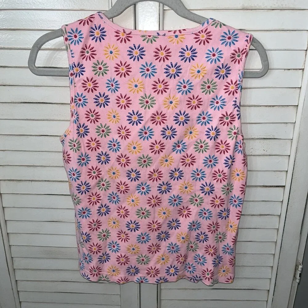 Fresh Produce Pink Floral Tank Top - Picture 2 of 3